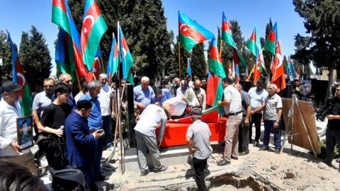 Daha 3 şəhidimiz 30 ildən sonra dəfn edildi - FOTOLAR