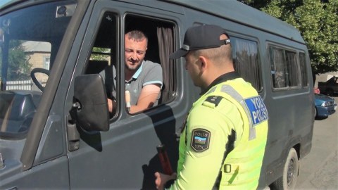Sərnişindaşıma qaydalarını pozan sürücülər cərimələndi - FOTO