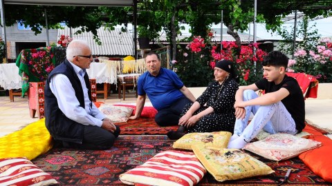 Qərbi Azərbaycan Televiziyası Naftalanda - FOTO