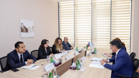 Nazirlikdə İslam Təşkilatının nümayəndə heyəti ilə görüş