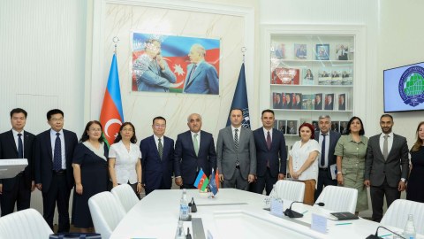 UNEC ilə Çin universitetləri arasında əməkdaşlıq genişləndirilir