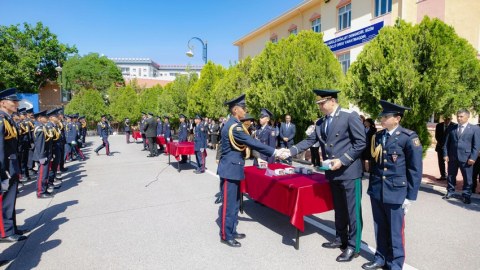 Heydər Əliyev adına Hərbi Lisey kursantlarının buraxılış mərasimi keçirilib