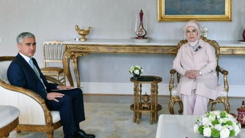 Anar Ələkbərov Əminə Ərdoğanı COP29 barədə məlumatlandırıb