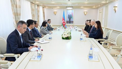 Sahibə Qafarova Zorlu Töre ilə görüşdü - FOTO