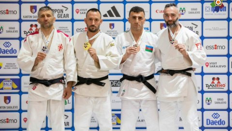 Veteran cudoçularımız 5 medal qazandılar - FOTO