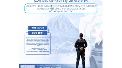 DİN-də işləmək istəyənlərin nəzərinə!