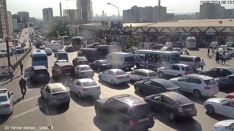 Bakının bu yollarında TIXAC var 