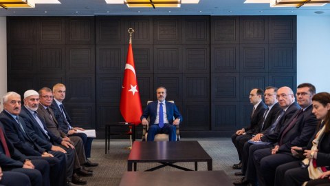Hakan Fidan Moskvada Ahıska türkləri ilə görüşdü