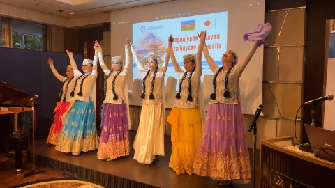 Tokioda yaşayan azərbaycanlı və yapon incəsənət ustalarının iştirakı ilə konsert keçirilib