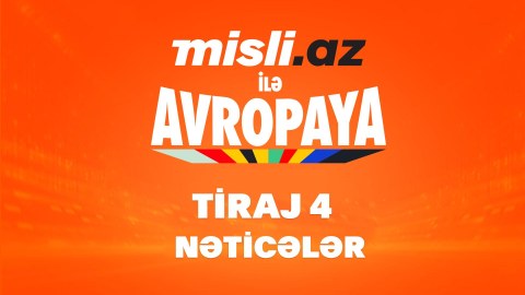 “Misli.az ilə Avropaya” – 4-cü tirajın nəticələri - FOTOLAR