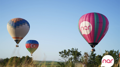 “Nar”ın əsas tərəfdaşlığı ilə “Balloon Festival” keçirildi