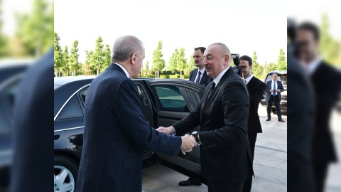 İlham Əliyevin Türkiyəyə səfəri başa çatdı 