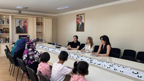 Suriyadan Azərbaycana gətirilən şəxslərlə görüş olub