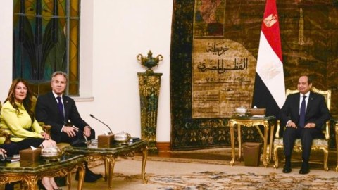 Əs-Sisi Blinkenlə İsrail-HƏMAS müharibəsini müzakirə etdi