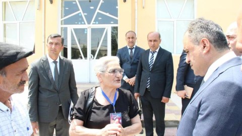 Düzqışlaq kəndində səyyar qəbul - FOTO