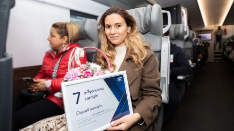 Dəmir Yolları bu il 3 milyondan çox sərnişin daşıyıb