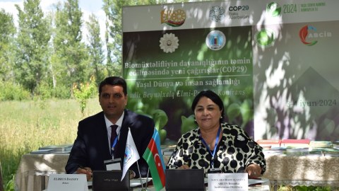 GDU-nun əməkdaşları Naxçıvanda beynəlxalq elmi konfransda iştirak ediblər