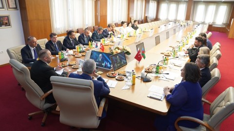 Ege Universitetində ikili diplom proqramının rəhbərləri görüşüb - FOTO