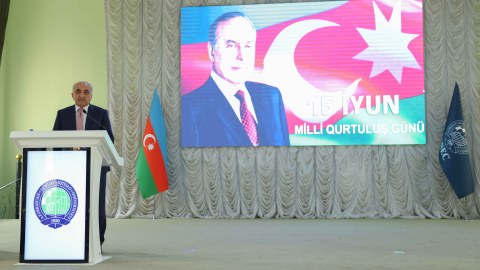 UNEC-də Milli Qurtuluş Günü qeyd edilib - FOTO