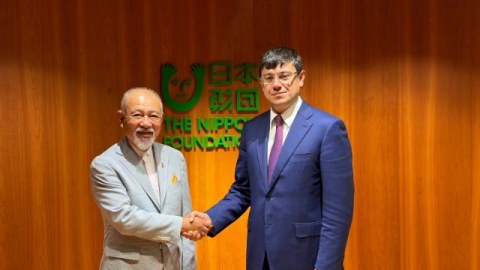 Fuad Muradov Tokio nümayəndəliyində olub - FOTOLAR