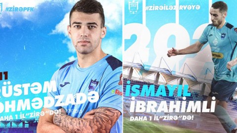 “Zirə” “Qarabağ”ın iki futbolçusunu icarəyə götürdü