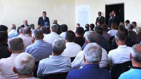 Goranboyun Dəyirmanlar kəndində səyyar qəbul keçirilib - FOTO