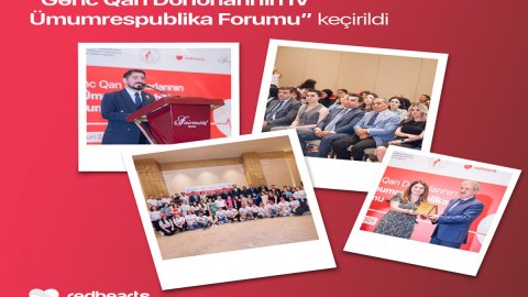 “Gənc Qan Donorlarının IV Ümumrespublika Forumu” baş tutub