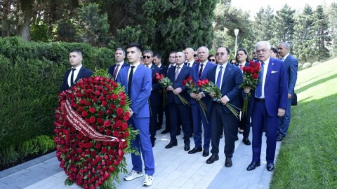 Beynəlxalq konfrans iştirakçıları Bakıda