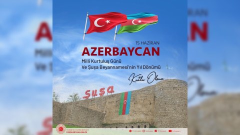 Əbədiyyən bir yerdə olacağıq - Türkiyə XİN-dən PAYLAŞIM