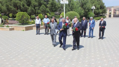 Hacıqabulda Ağsaqqallar Şurasının hesabat konfransı keçirilib - FOTO