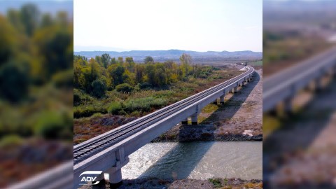 Horadiz-Ağbənd dəmir yolunun tikintisinin 56%-i tamamlanıb - RƏSMİ
