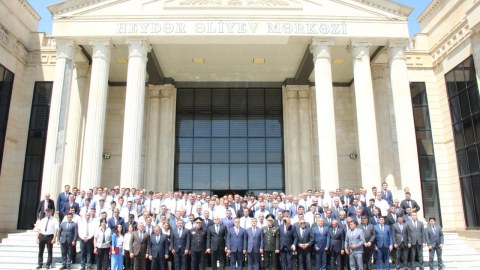 Goranboyda dövlət qulluqçularının peşə bayramı qeyd edilib - FOTO