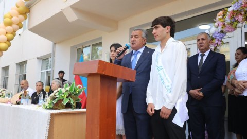 Abşeronda şəhid ailələri ilə görüşlər davam etdirilir - FOTOLAR