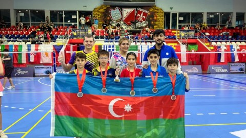 Badmintonçularımızdan beynəlxalq yarışda 4 medal
