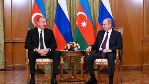 İlham Əliyev Putinə başsağlığı məktubu göndərdi