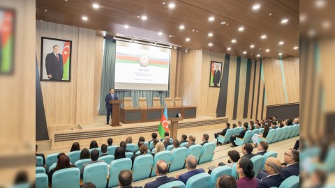 Kənd Təsərrüfatı Nazirliyində dövlət qulluğuna qəbul olunanlar and içiblər - FOTOLAR