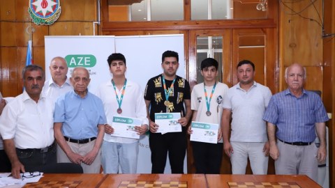 Şahmat üzrə Azərbaycan çempionatının qalibləri - FOTO