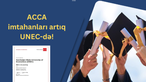 ACCA imtahanları artıq UNEC-də!