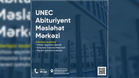 UNEC Abituriyent Məsləhət Mərkəzi yaradılıb