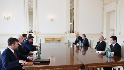 İlham Əliyev Blinkenin köməkçisini qəbul etdi