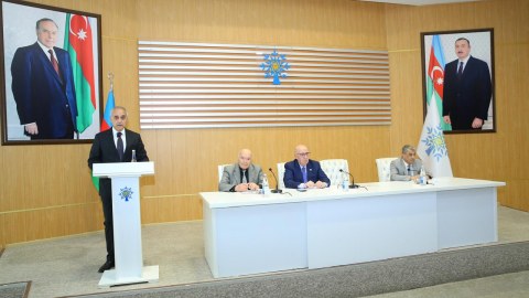 Binəqədi Rayon Ağsaqqallar Şurasının hesabat konfransı keçirilib - FOTO