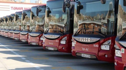 Parlament və Atatürk prospektləri avtobuslara bağlanır