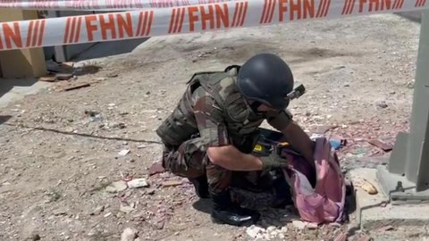Qaradağda sursat aşkarlandı