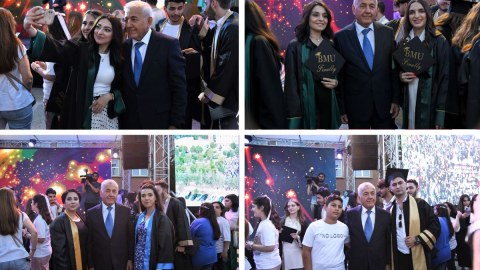 BMU-da təntənəli ”Məzun Günü” keçirilib - FOTOLAR