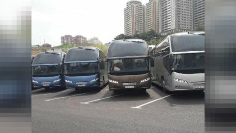 Sərnişin daşıyan avtobuslar üçün rəng tələbi qüvvəyə mindi