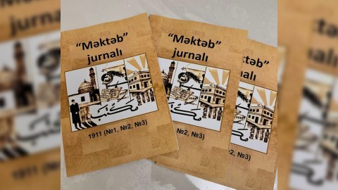 “Məktəb” jurnalının ilk nömrələri transliterasiya olunub