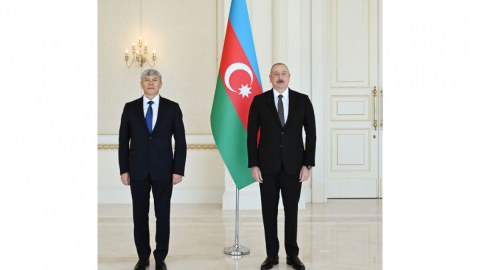 Qırğızıstanın yeni səfiri Prezidentin qəbulunda