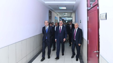 Emin Əmrullayev və Qoşqar Təhməzli BMU-da olub - FOTO