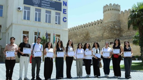 UNEC-in “Gələcəyin tədqiqatçıları” adlı qrant layihəsi uğurla yekunlaşdı