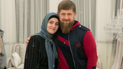 Kadırovun qızı mükafatlandırıldı